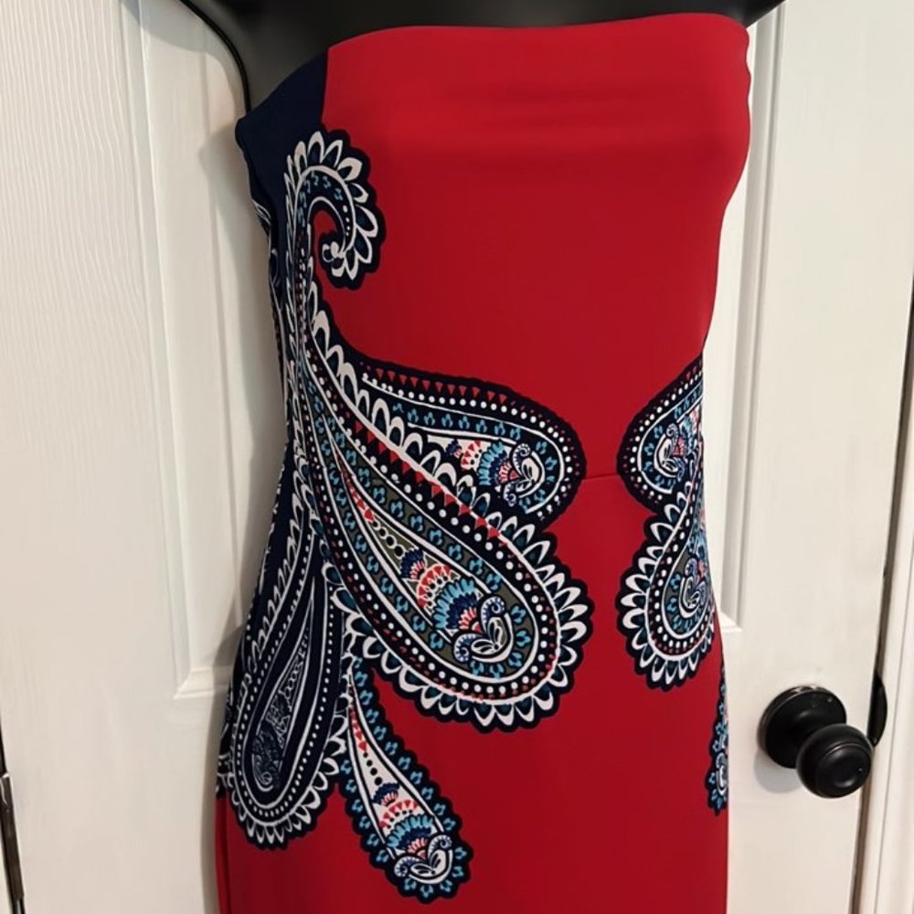 Strapless dress